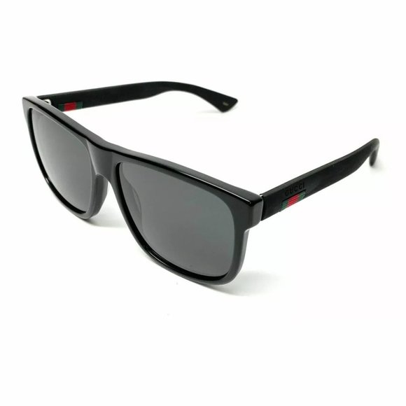 Gucci Men's Square Black Sunglasses! Authentic